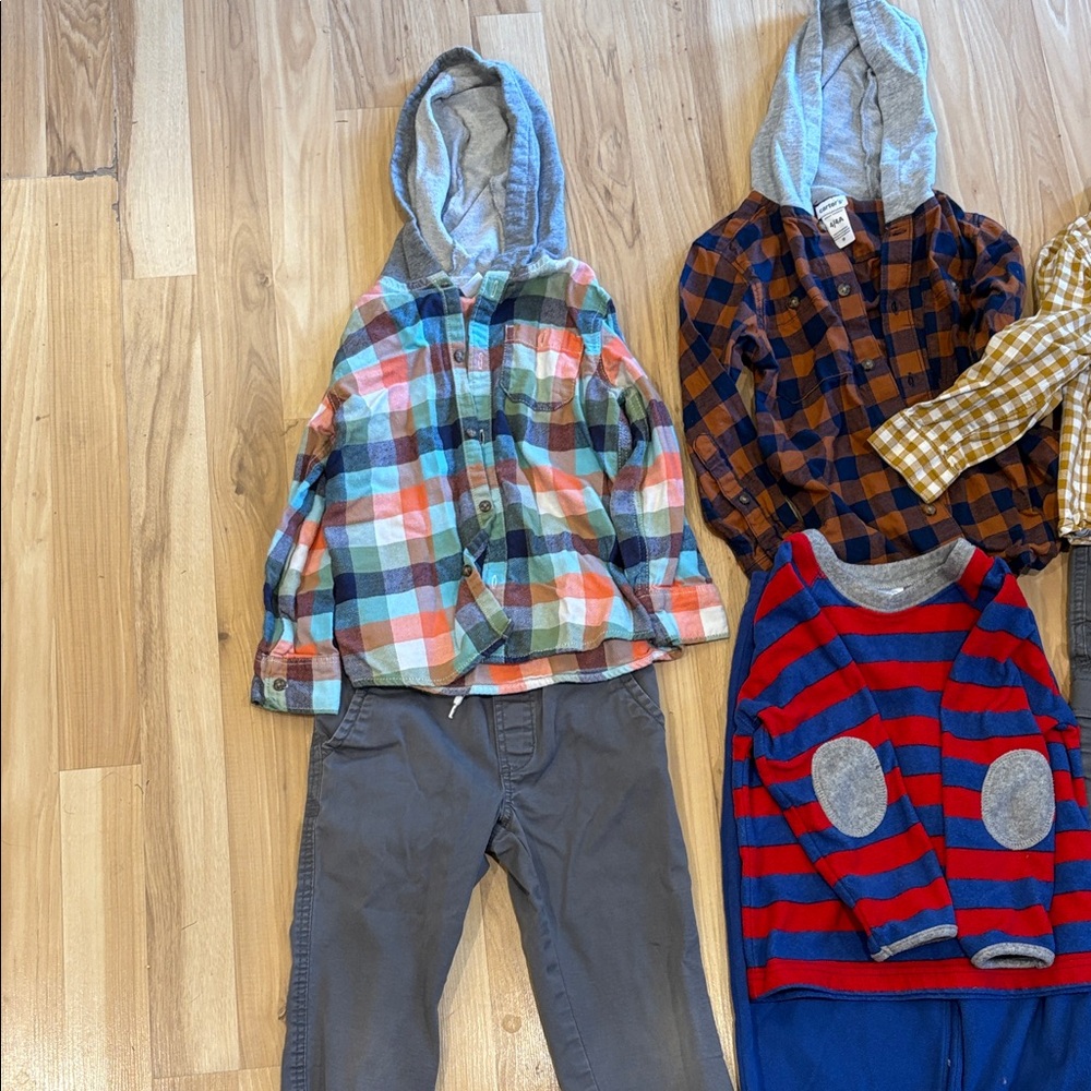Carter's Multicolor Plaid Toddler Shirt